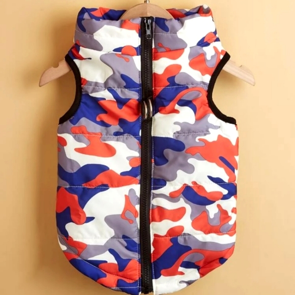 Camo Pattern Pet Coat - Picture 4 of 4